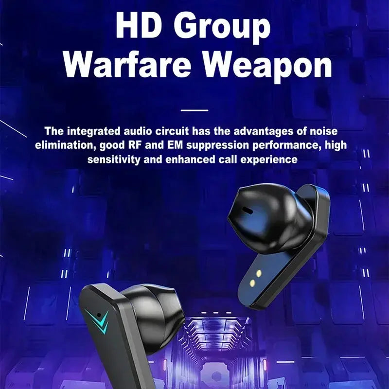 NEW AIR X15 Earphones Bluetooth Wireless Gamer Headphones 65ms Low Latency Earbuds fone Gamer Headset Gamer With Mic Handfree - RY Shop m