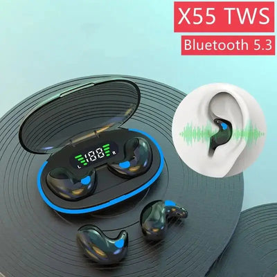 X55 TWS Mini Earpods BT5.3 Wireless Earphone IPX5 Headphones Noise Reduction Sport Bluetooth Earbuds Stereo Music Headset RY Shop m