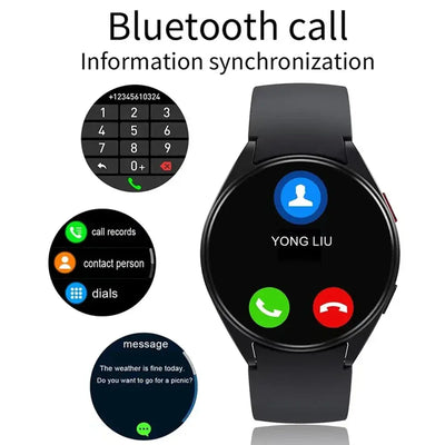 Watch 6 Business Smartwatch Men 1.32 Inch 128*160 Bluetooth Call Health Monitoring Alarm Clock Fashion Watch Women Multifunction RY Shop m