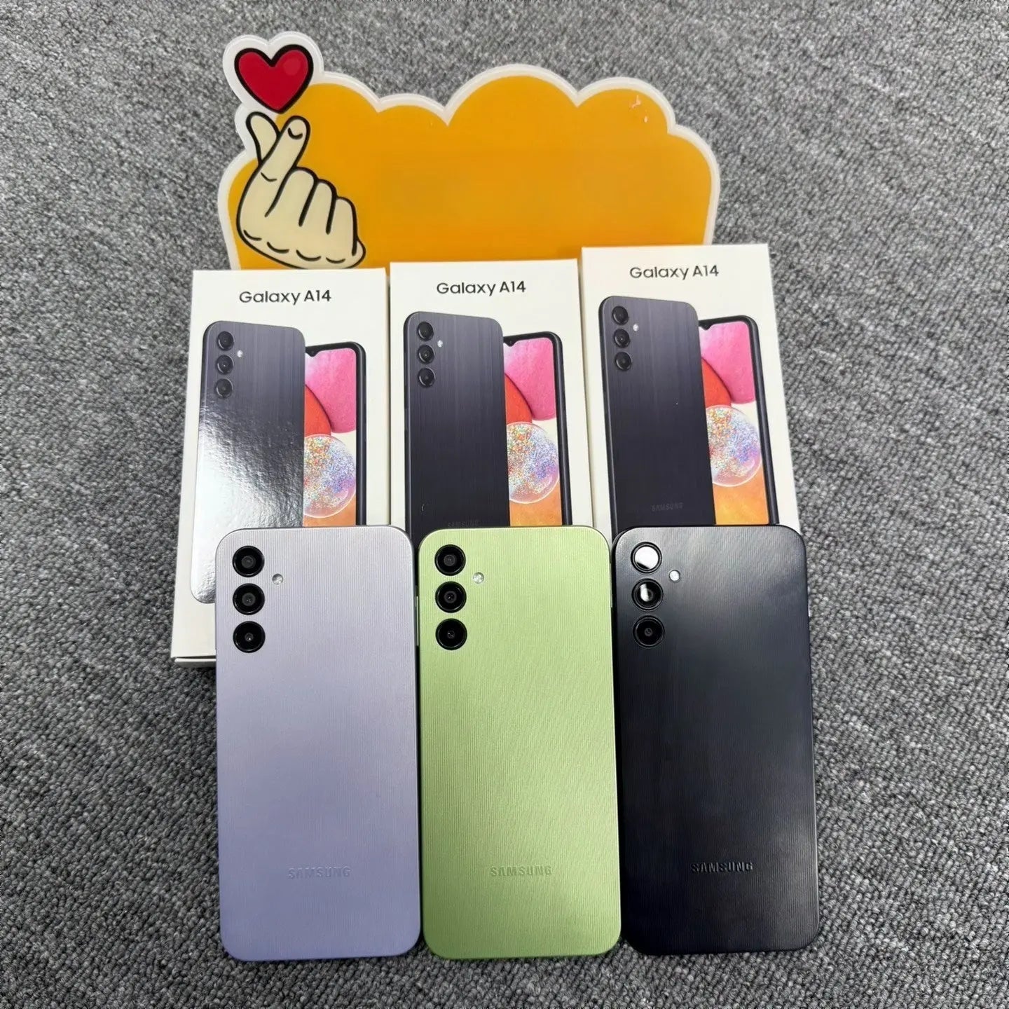 Samsung A14 5G International Edition, 6➕128 RAM, Tricolor