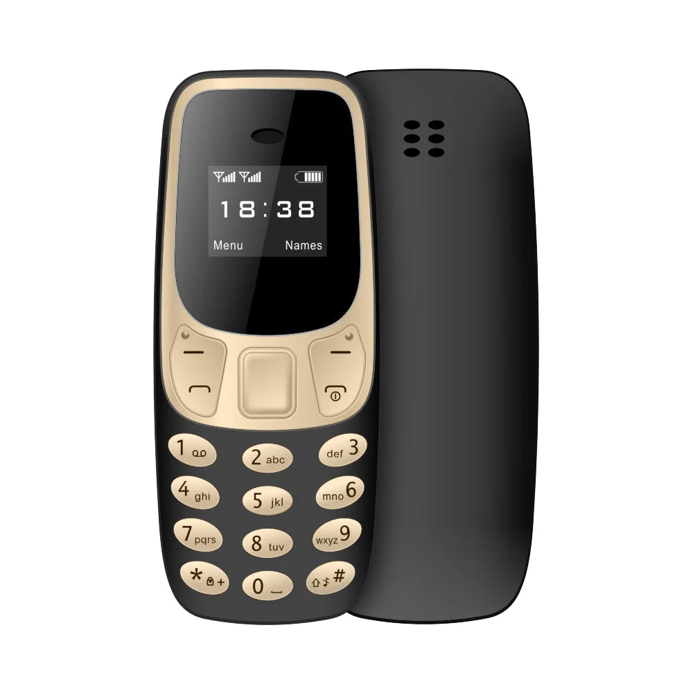 SERVO BM10 Mini Mobile Phone 2 SIM Card Bluetooth Earphone Voice Dialer Low Radiation Magic Voice Multi Language Small Cellphone