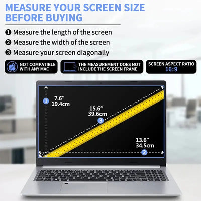 15.6 Inch Display Ratio 16:9 Notebook Screen Protector Soft Film For DELL/ASUS /Samsung/Lenovo/Toshiba Laptop Tablet - RY Shop m