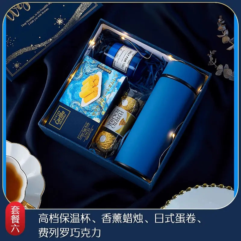 Best man souvenir female bridesmaid wedding wedding men's practical birthday full moon return gift business education banquet gift box