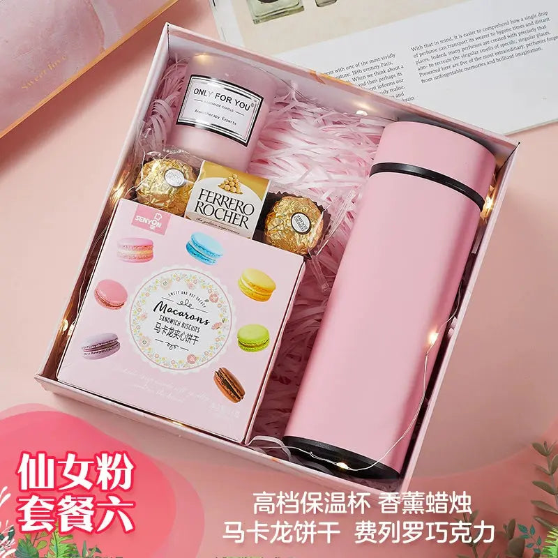 Best man souvenir female bridesmaid wedding wedding men's practical birthday full moon return gift business education banquet gift box
