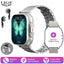 LIGE New 2 In 1 TWS Smart Watch With Earbuds Heart Rate NFC Bluetooth Call Music Play Sports Fitness Earphone Smartwatch Men - RY Shop m
