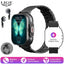LIGE New 2 In 1 TWS Smart Watch With Earbuds Heart Rate NFC Bluetooth Call Music Play Sports Fitness Earphone Smartwatch Men - RY Shop m