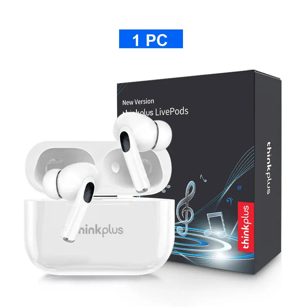 Original Thinkplus Wireless Bluetooth Earphones ANC Noise Reduction Earbuds HD Mic Call Gamer Headsets LED Touch Screen Control - RY Shop m