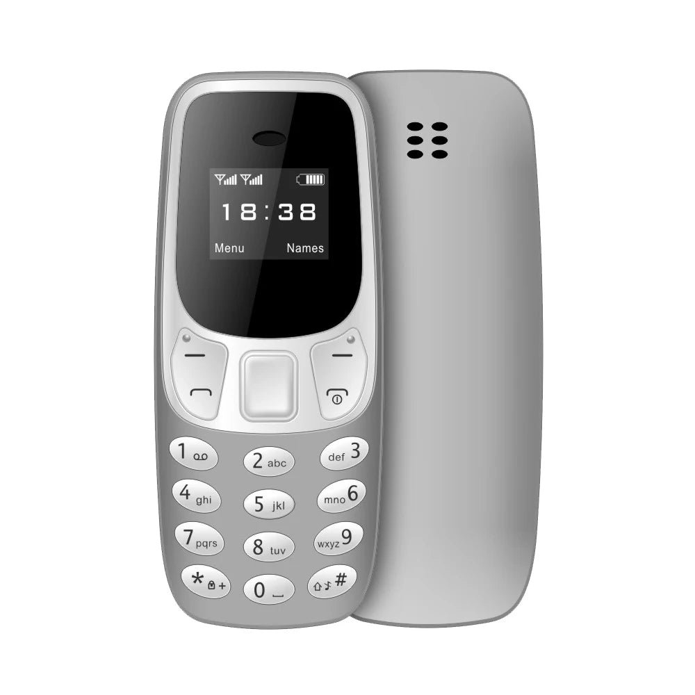 SERVO BM10 Mini Mobile Phone 2 SIM Card Bluetooth Earphone Voice Dialer Low Radiation Magic Voice Multi Language Small Cellphone