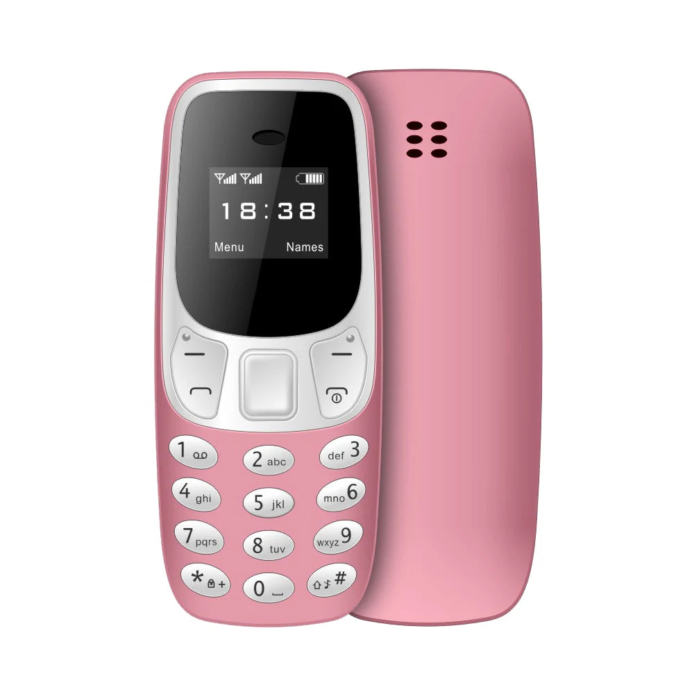 SERVO BM10 Mini Mobile Phone 2 SIM Card Bluetooth Earphone Voice Dialer Low Radiation Magic Voice Multi Language Small Cellphone
