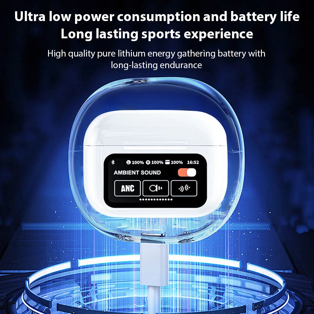 A9 Pro Wireless Bluetooth Earphone HiFi Stereo Headset Mic Noise Reduction Sport Earbuds For Xiaomi Lenovo iPhone Samsung Huawei