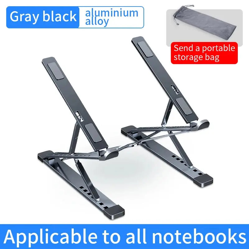 YYLM N8 Laptop Stand Aluminum for Macbook Adjustable Portable More Stabe Laptop Stand Cooling Stand Foldable Notebook Holder - RY Shop m